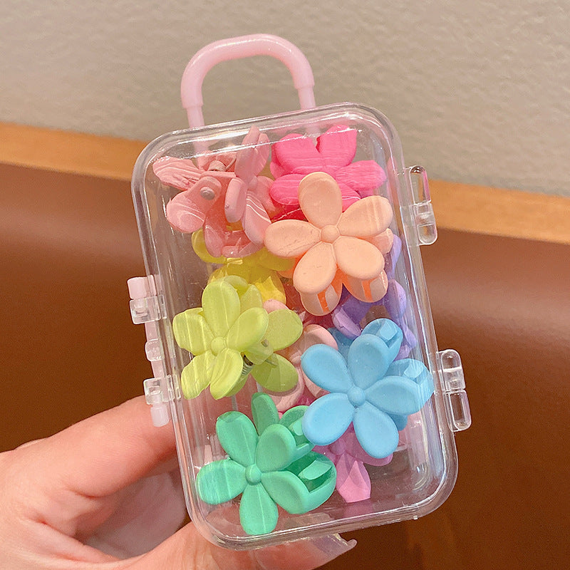 Children's Summer Candy Color Bangs Hairpin Does Not Hurt Hair Baby Headgear Girls Clip New Grab Clip Girls Side Clip