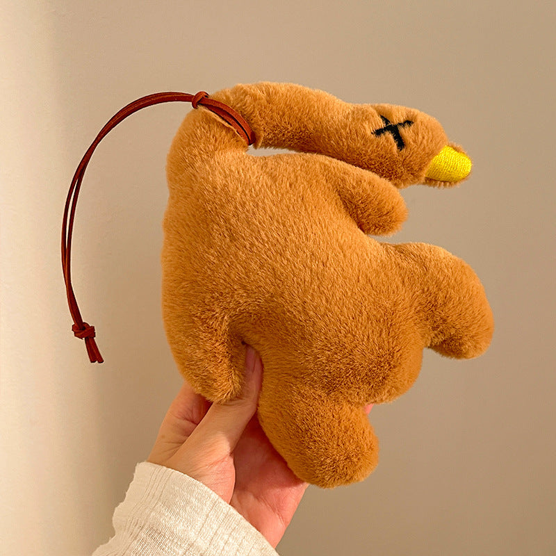 Plush Doll Doll Pendant Cartoon Creative Keychain Stall Activity Small Gift Backpack Pendant Accessories Wholesale