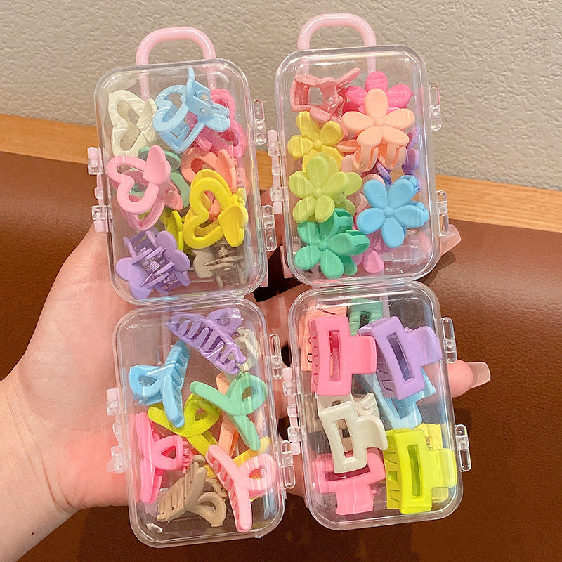 Children's Summer Candy Color Bangs Hairpin Does Not Hurt Hair Baby Headgear Girls Clip New Grab Clip Girls Side Clip