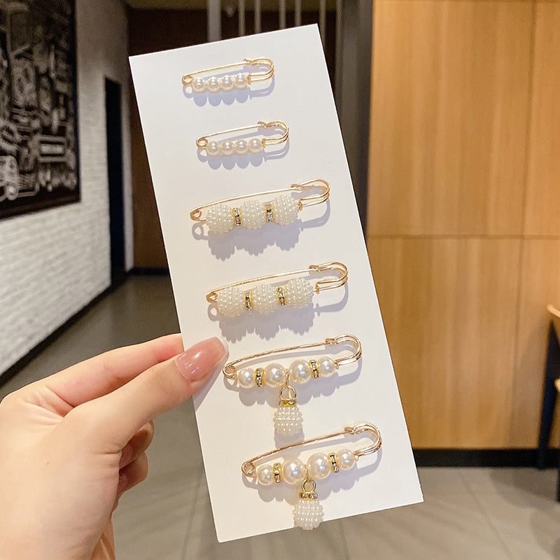 Jeans Waistband Reduced Waist Buckle Brooch Women's Skirt Tightened Waist Artifact Pin Fixed Anti-light Buckle Button