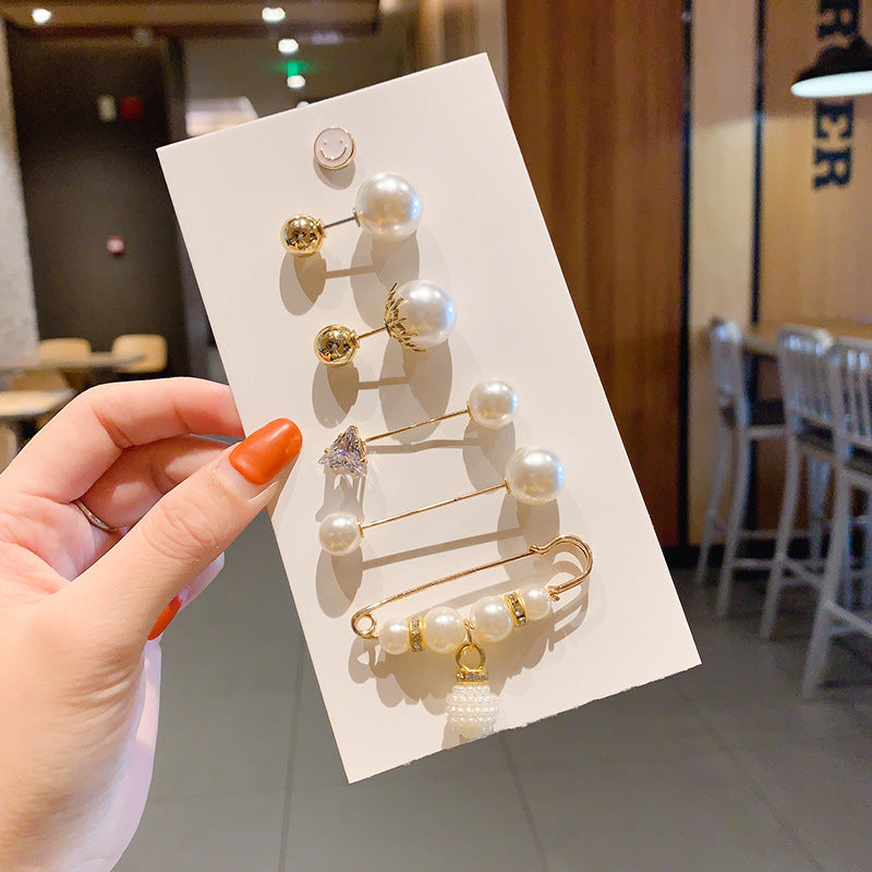 Jeans Waistband Reduced Waist Buckle Brooch Women's Skirt Tightened Waist Artifact Pin Fixed Anti-light Buckle Button