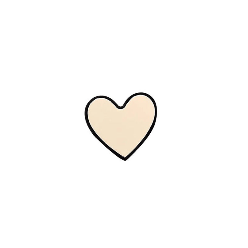 Black and White Checkerboard Hairpin Seamless Hairpin Broken Hair Bangs Side Clip Female Korean Duck Bill Clip One-word Clip