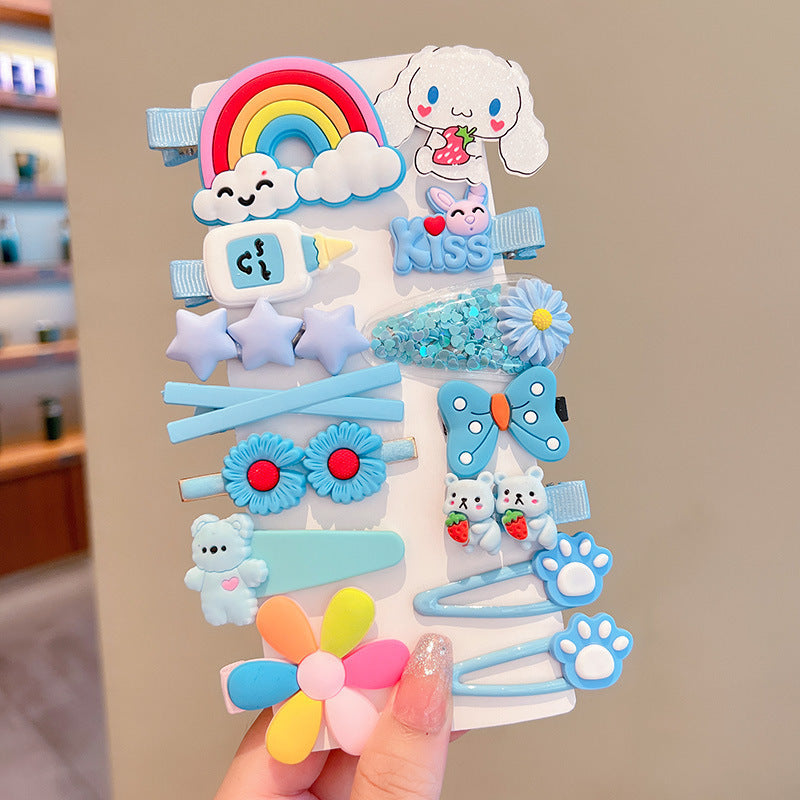 Children's Korean Version Baby Hairpin Cute Cartoon Hairpin