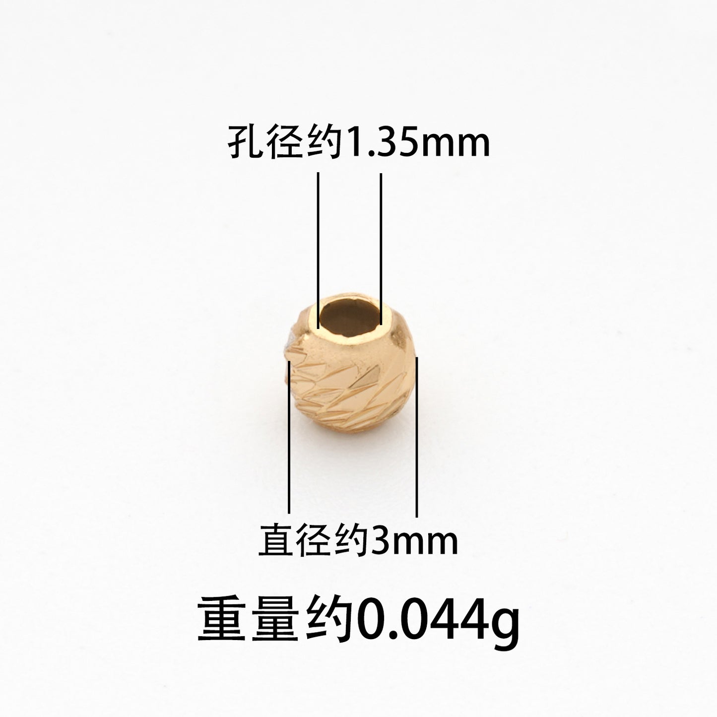 S925 Silver Bead Light Board Bead Batch Flower Bead Laser Bead S925 Silver Bead Accessories DIY Accessories Factory Direct Sales Combination