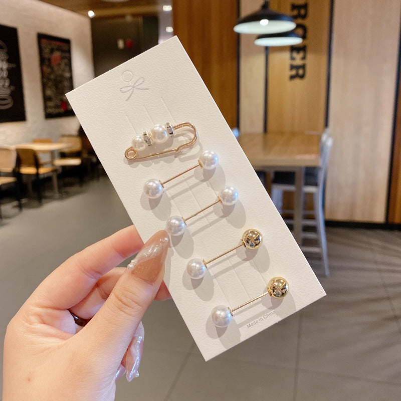 Jeans Waistband Reduced Waist Buckle Brooch Women's Skirt Tightened Waist Artifact Pin Fixed Anti-light Buckle Button