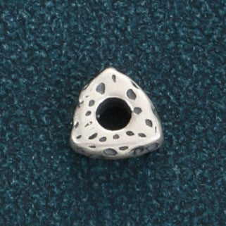 Foot Silver 999 Butterfly Bead Spacer Triangular Broken Silver Spacer Bamboo Bucket Bead Node High Rise Round Tube DIY Jewelry Accessories