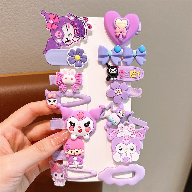 Children's Korean Version Baby Hairpin Cute Cartoon Hairpin