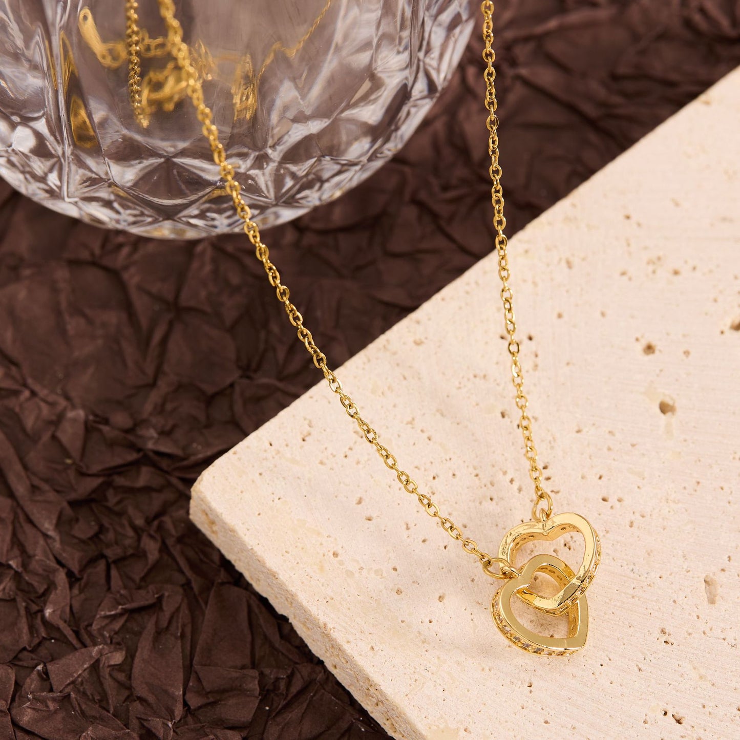 Summer New Titanium Steel Non-fading Versatile Necklace Light Luxury Simple Pendant Women's Necklace