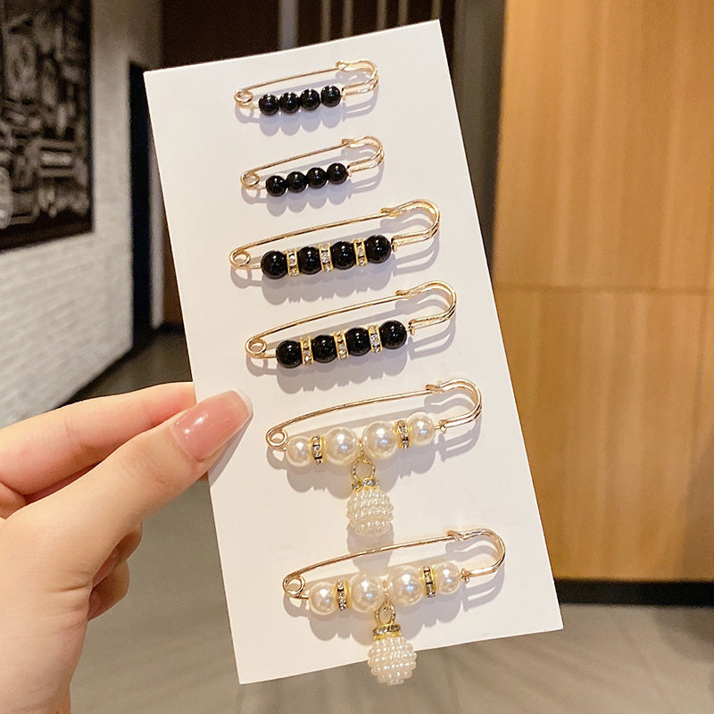 Jeans Waistband Reduced Waist Buckle Brooch Women's Skirt Tightened Waist Artifact Pin Fixed Anti-light Buckle Button