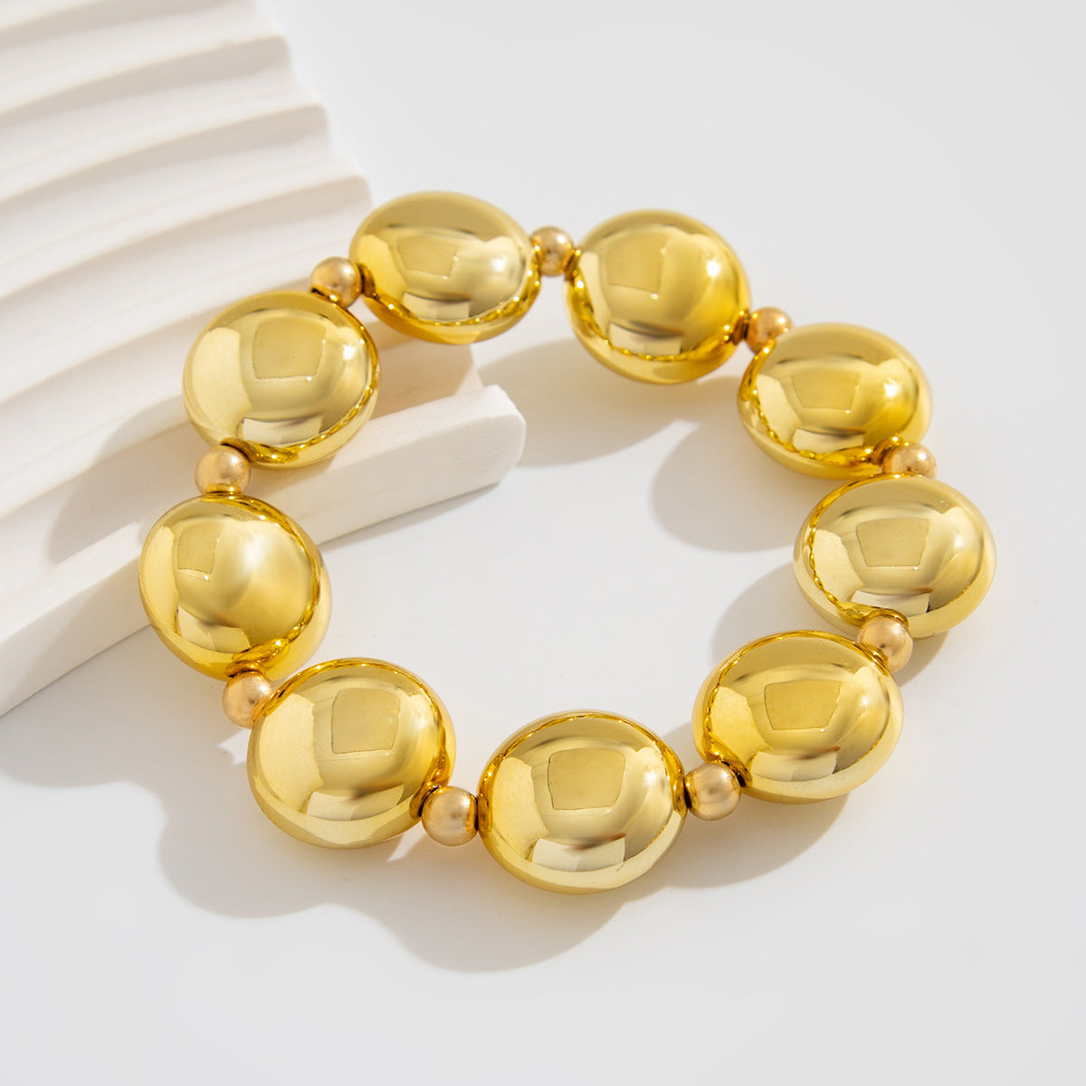 Glossy Geometric Bracelet Bracelet CCB Personalized Baroque Irregular Ladies Jewelry