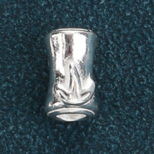 Foot Silver 999 Butterfly Bead Spacer Triangular Broken Silver Spacer Bamboo Bucket Bead Node High Rise Round Tube DIY Jewelry Accessories