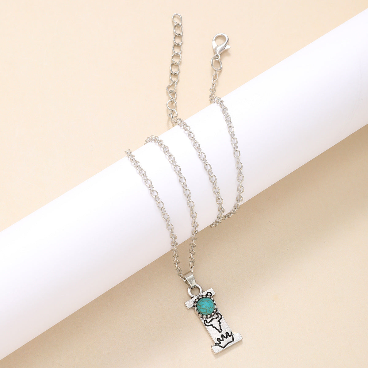 Western Wind Alloy English Alphabet Necklace Mother's Day Gift