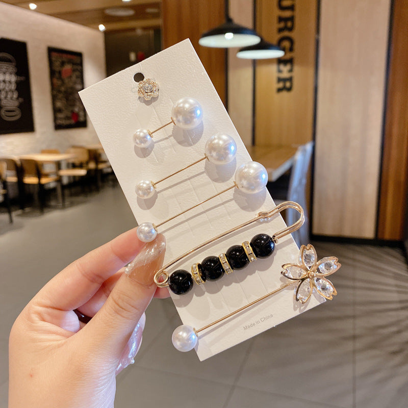 Jeans Waistband Reduced Waist Buckle Brooch Women's Skirt Tightened Waist Artifact Pin Fixed Anti-light Buckle Button