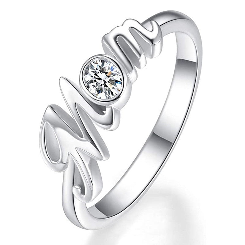 Popular Mother's Day Gifts MOM Mom Holiday Gifts Niche Non-Fading Ring Women