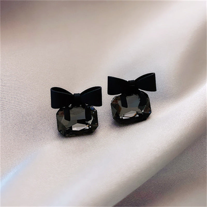 S925 Silver Needle Earrings Women's New Trendy Versatile Temperament Earrings Internet Celebrities Korean Ins Simple Personality Earrings Earrings