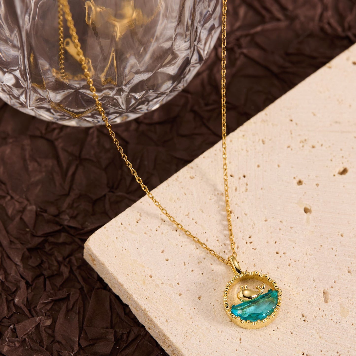 Summer New Titanium Steel Non-fading Versatile Necklace Light Luxury Simple Pendant Women's Necklace