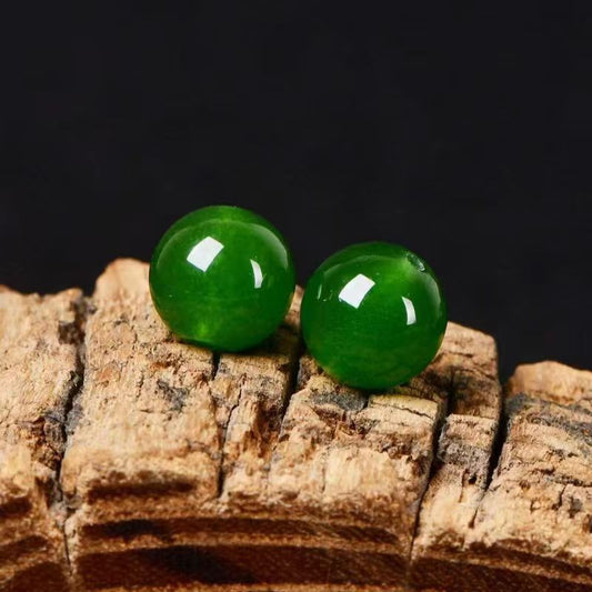 Jasper Loose Beads Round Beads Work in Progress DIY Handmade Beaded Jewelry Accessories Woven Bracelets Necklaces Duobao Beads