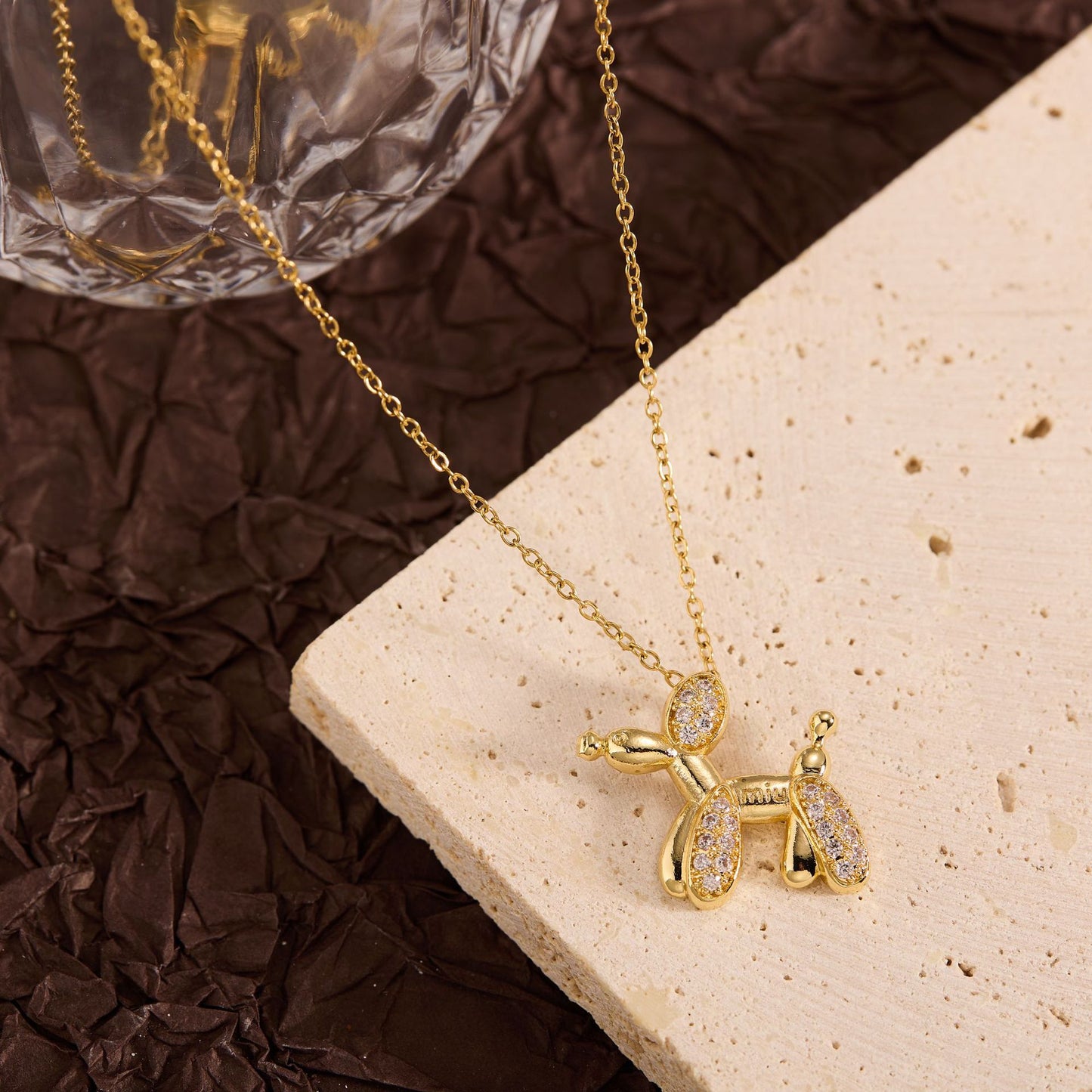 Summer New Titanium Steel Non-fading Versatile Necklace Light Luxury Simple Pendant Women's Necklace