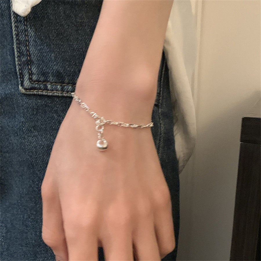 Korean Personality Small Tuo Tuo Pig Nose Bracelet Female Cold Wind Niche High Sense Fashion Simple Versatile Jewelry Tide