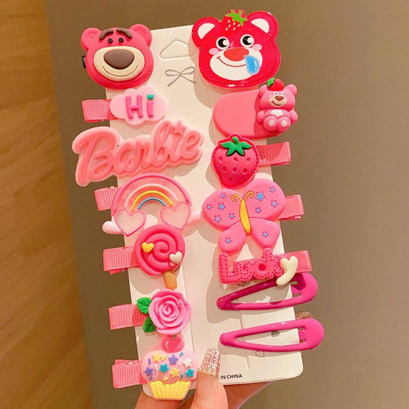 Children's Korean Version Baby Hairpin Cute Cartoon Hairpin
