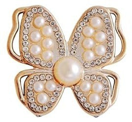 Popular Multifunctional Brooch Socks High-end Brooch Silk Scarf Buckle Clothing Bear Love Anti-light Pin