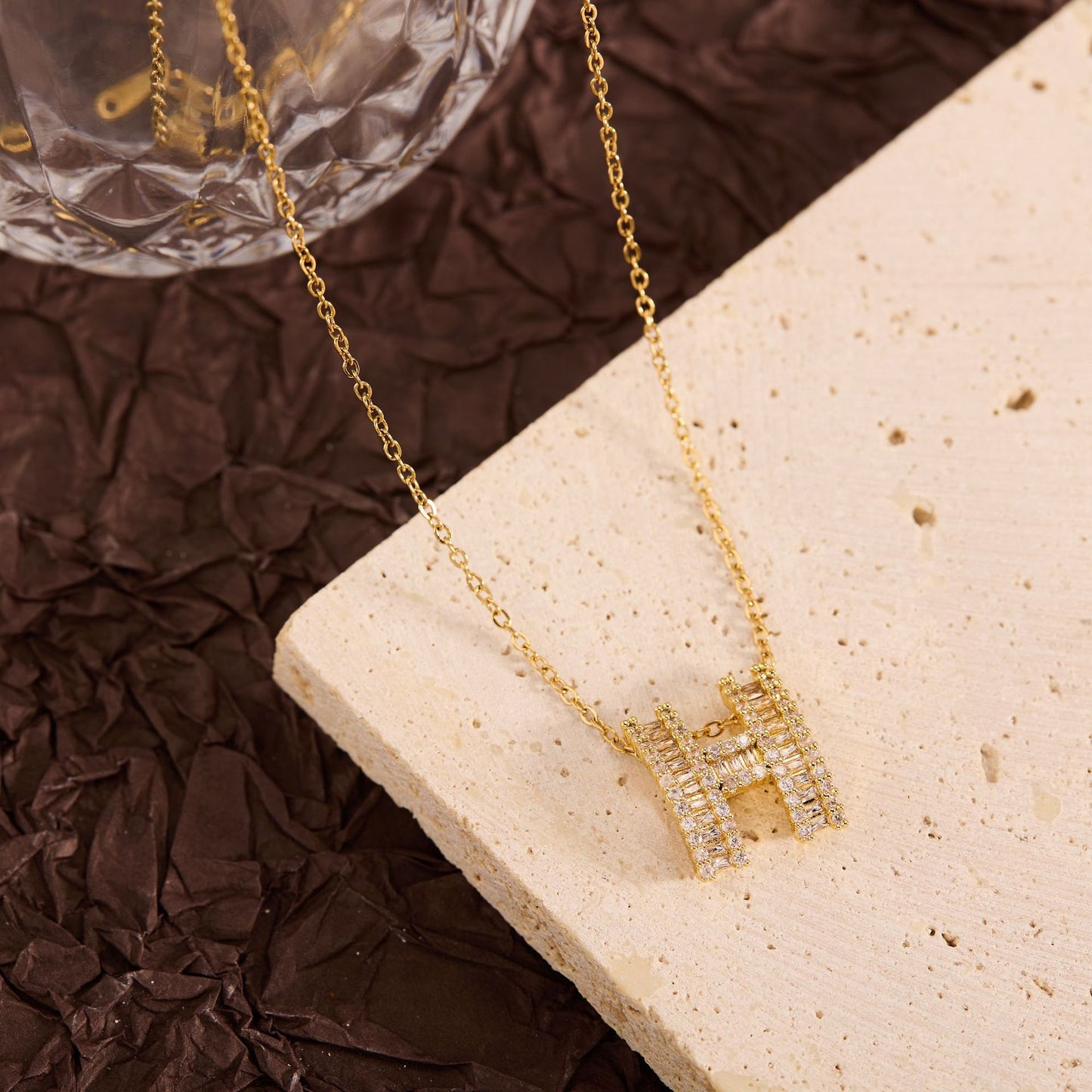 Summer New Titanium Steel Non-fading Versatile Necklace Light Luxury Simple Pendant Women's Necklace