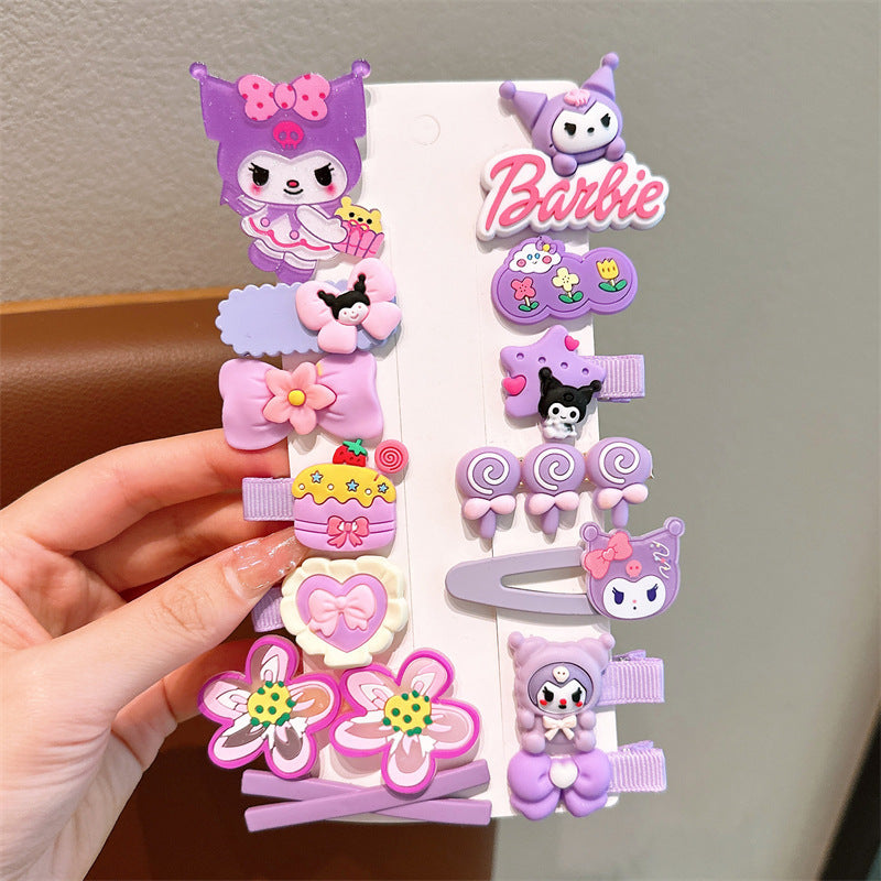 Children's Korean Version Baby Hairpin Cute Cartoon Hairpin