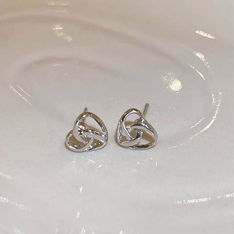 S925 Sterling Silver Unique Design Love Earrings Women's Niche Light Luxury 2025 New Autumn and Winter Ear Buckle Anti-allergic