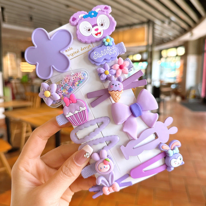 Children's Korean Version Baby Hairpin Cute Cartoon Hairpin