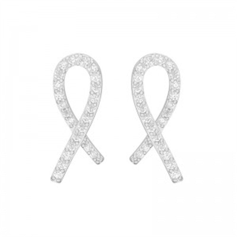 S925 Silver Needle Earrings Women's New Trendy Versatile Temperament Earrings Internet Celebrities Korean Ins Simple Personality Earrings Earrings