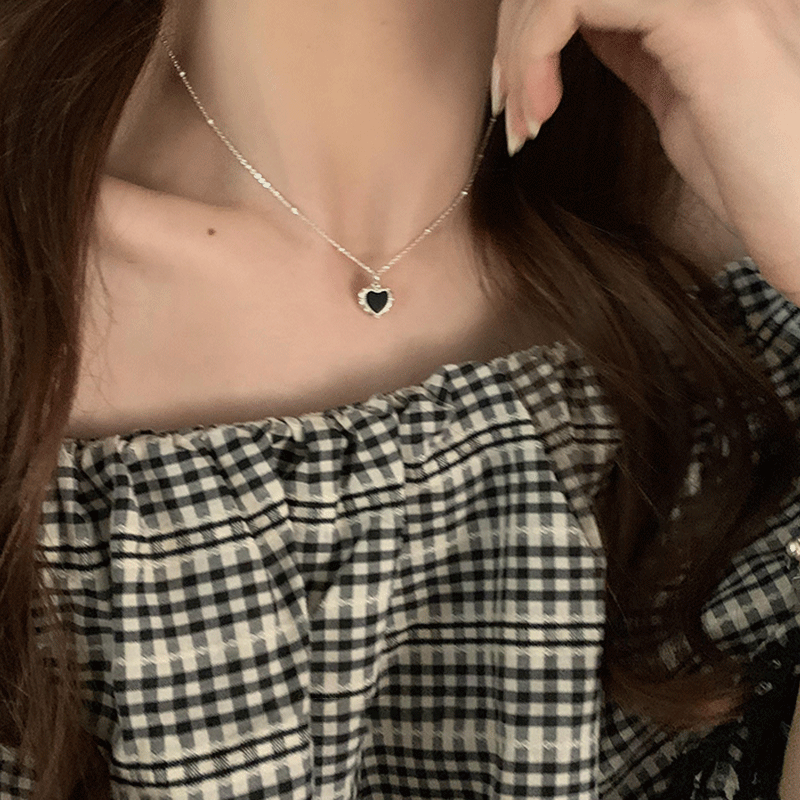 925 Silver Luck Pearl Necklace Female Butterfly Cold Light Luxury Flash Diamond Ins Wind Niche Collarbone Chain