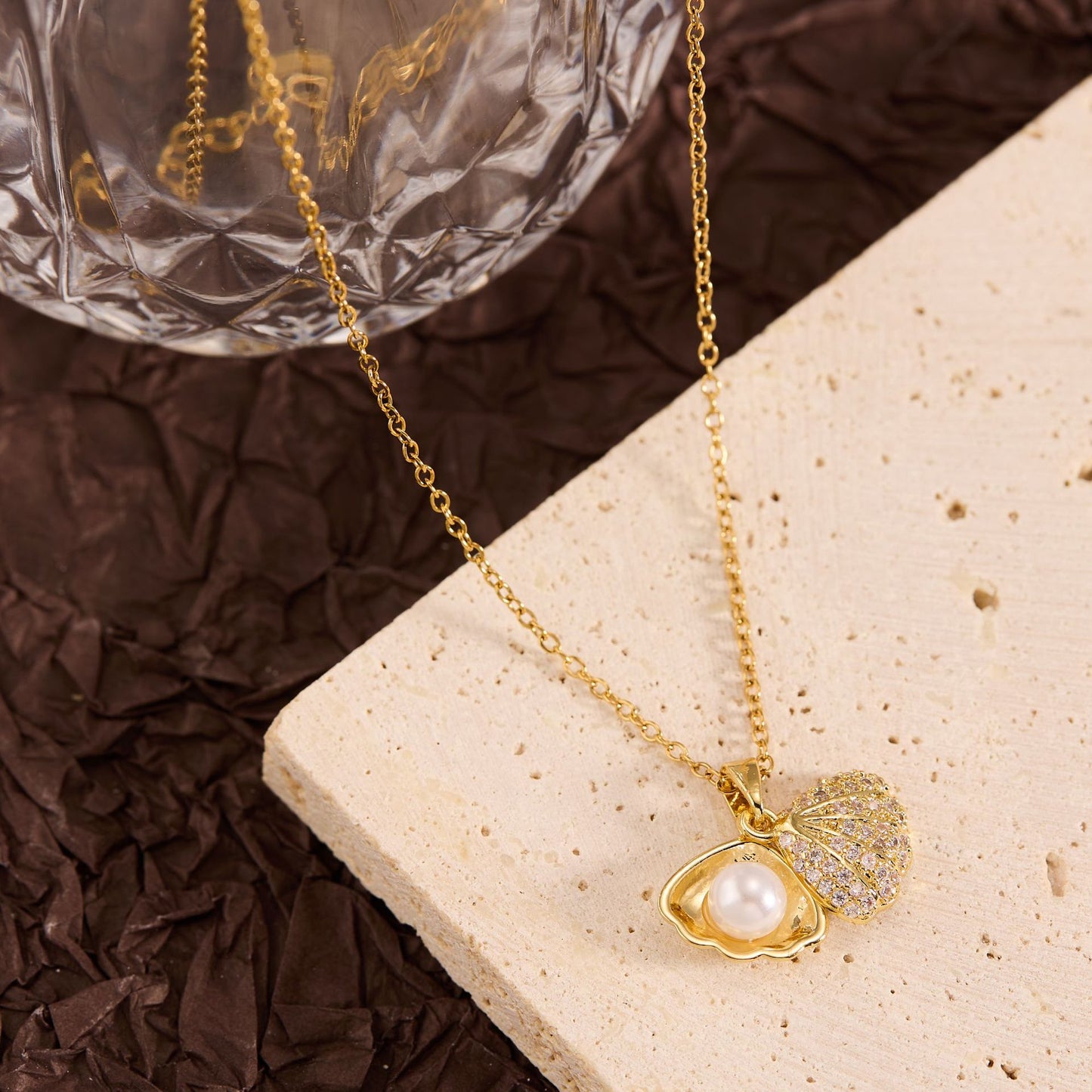 Summer New Titanium Steel Non-fading Versatile Necklace Light Luxury Simple Pendant Women's Necklace