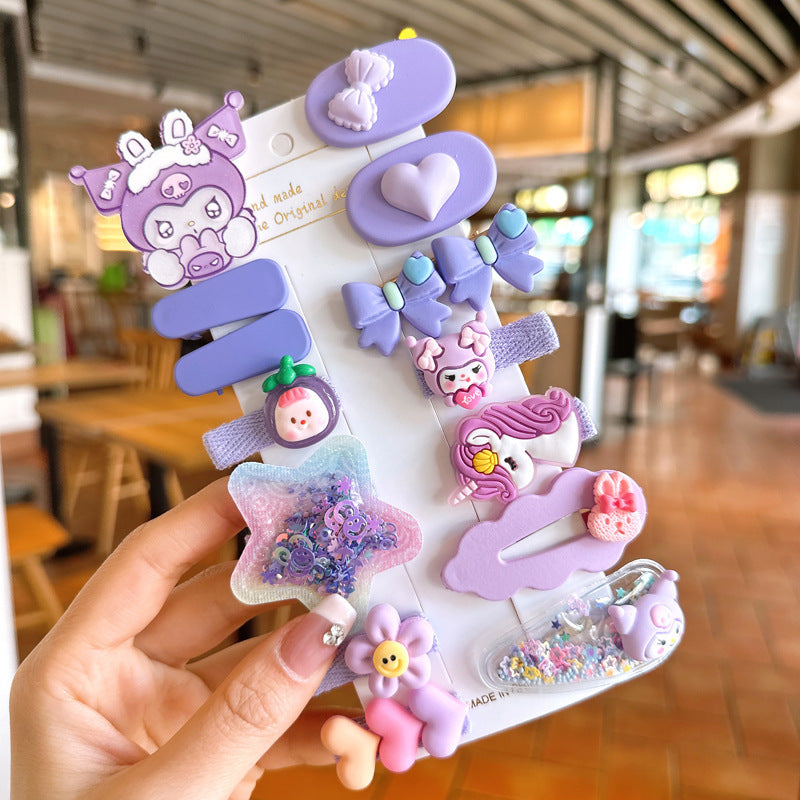 Children's Korean Version Baby Hairpin Cute Cartoon Hairpin