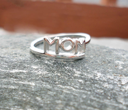 New Mom Mom Ring Popular Accessories Mother's Day Gift Simple Ring