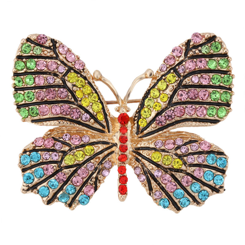 Frog Brooch New Owl Brooch Dragonfly Butterfly Enamel Brooch Peacock Animal Pin, Apparel Accessories