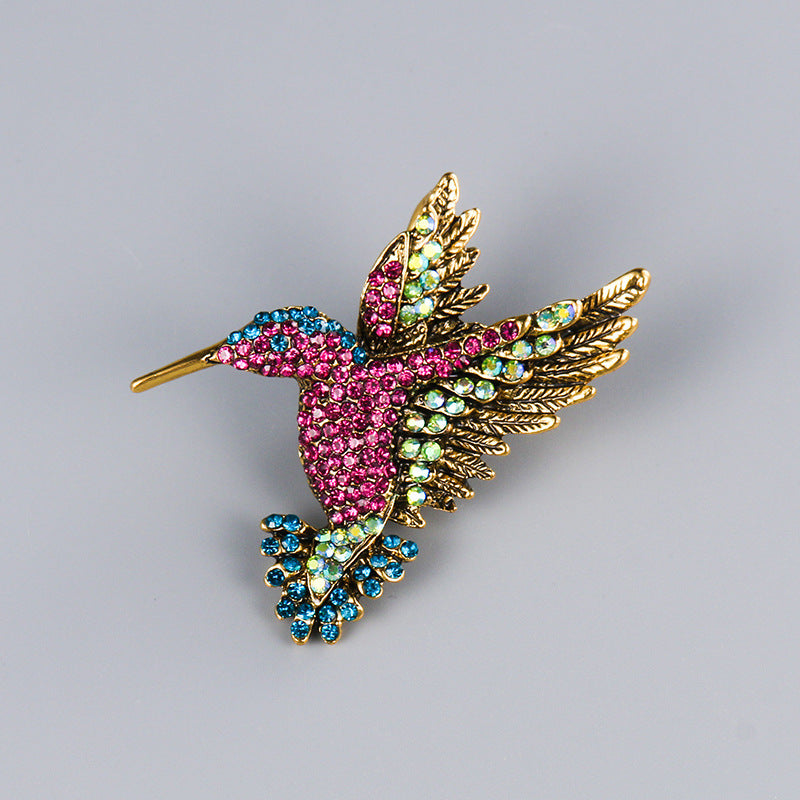 Frog Brooch New Owl Brooch Dragonfly Butterfly Enamel Brooch Peacock Animal Pin, Apparel Accessories