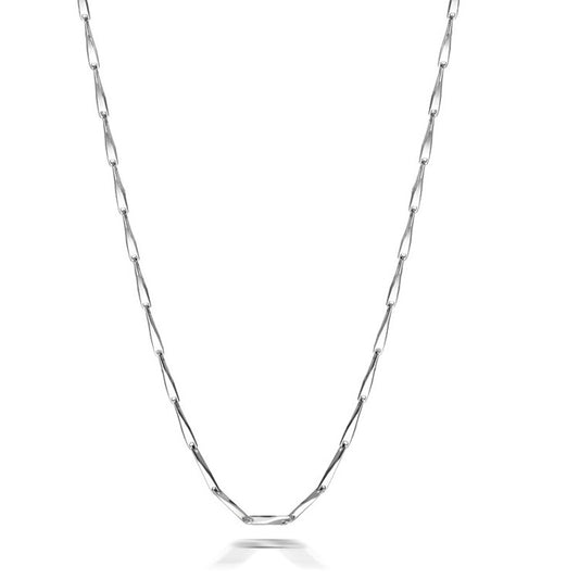Europe America New Silver Jewelry Melon Seed Chain, Melon Seed Chain, Personalized Men's Collarbone Necklace Jewelry Wholesale
