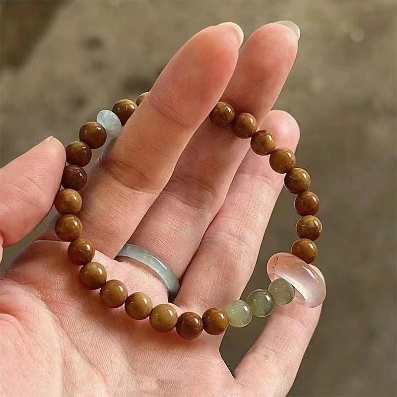 Gypsy Star~ Double-layer Stacked Pearl Bracelet for Women's Niche Light Luxury Temperament Exquisite and Versatile Jewelry