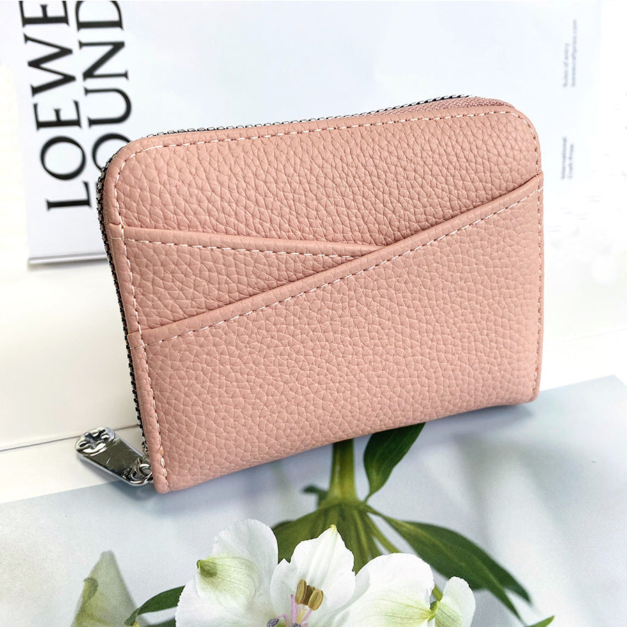 Japanese Small Wallet INS Japanese Organ Card Bag, Multi-card Women's Change Bag, Simple and Large Capacity
