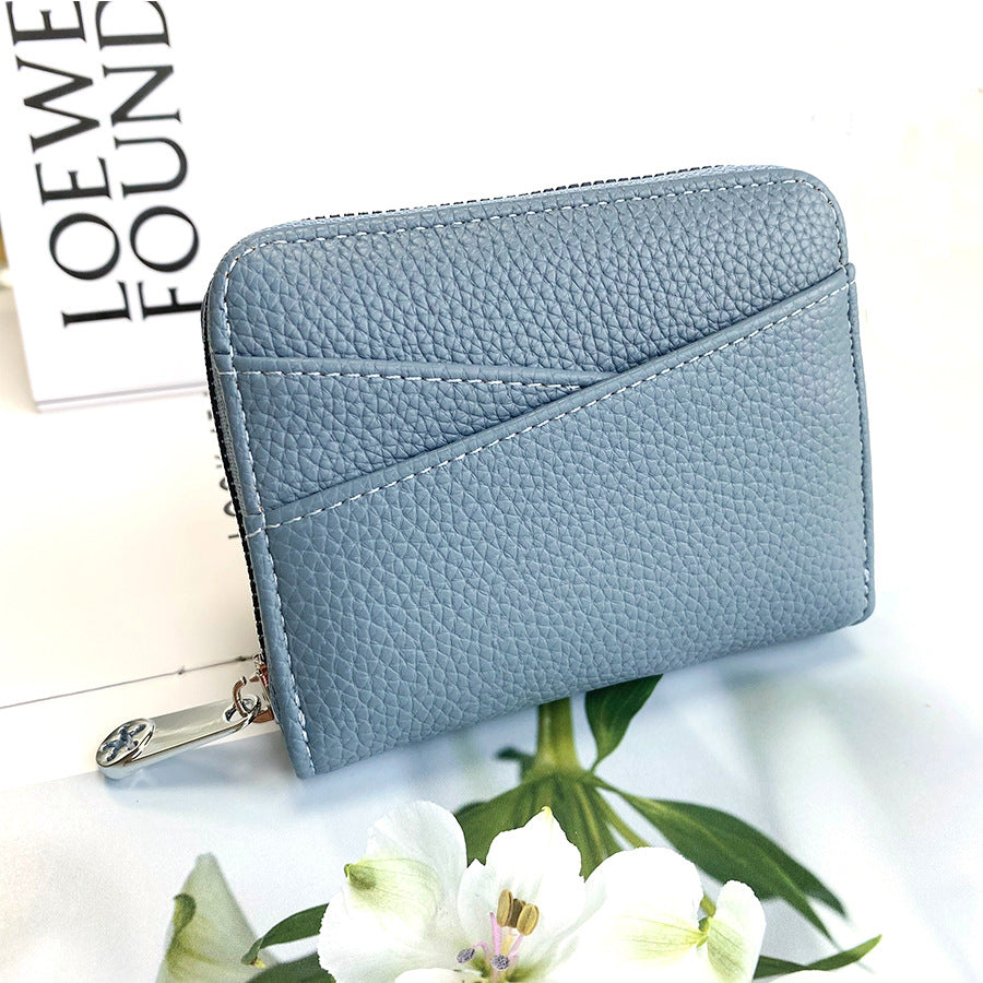 Japanese Small Wallet INS Japanese Organ Card Bag, Multi-card Women's Change Bag, Simple and Large Capacity