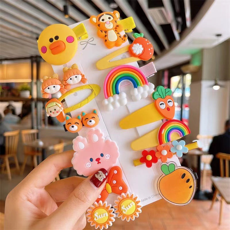 Children's Korean Version Baby Hairpin Cute Cartoon Hairpin