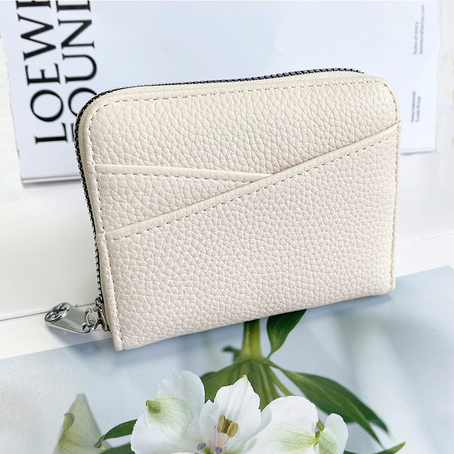 Japanese Small Wallet INS Japanese Organ Card Bag, Multi-card Women's Change Bag, Simple and Large Capacity