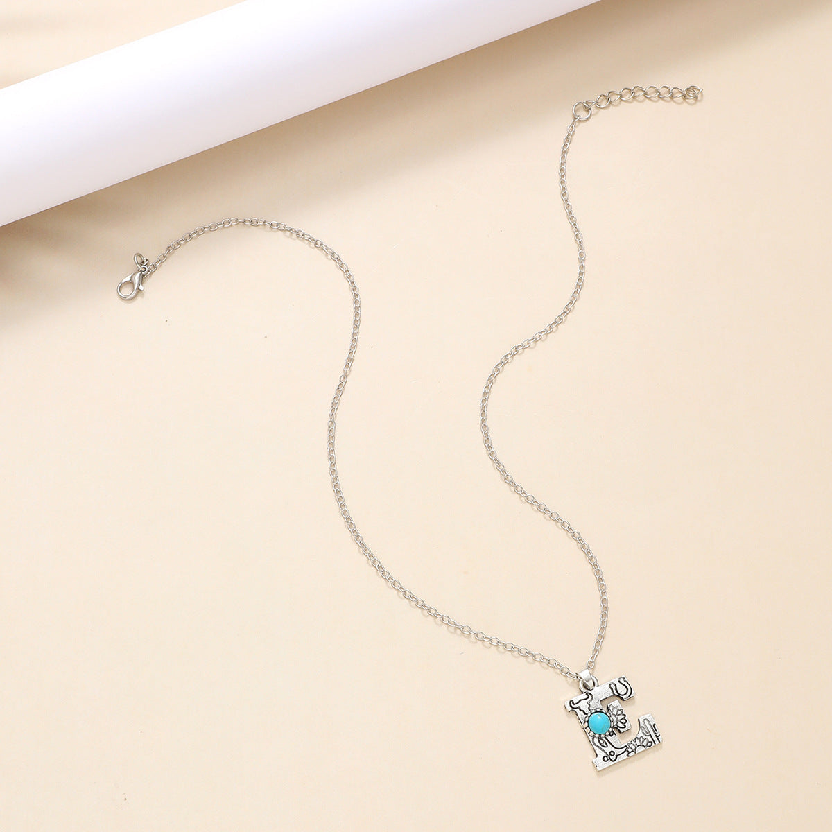 Western Wind Alloy English Alphabet Necklace Mother's Day Gift
