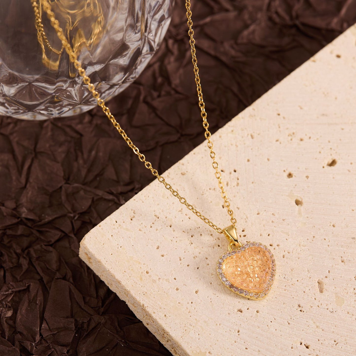 Summer New Titanium Steel Non-fading Versatile Necklace Light Luxury Simple Pendant Women's Necklace