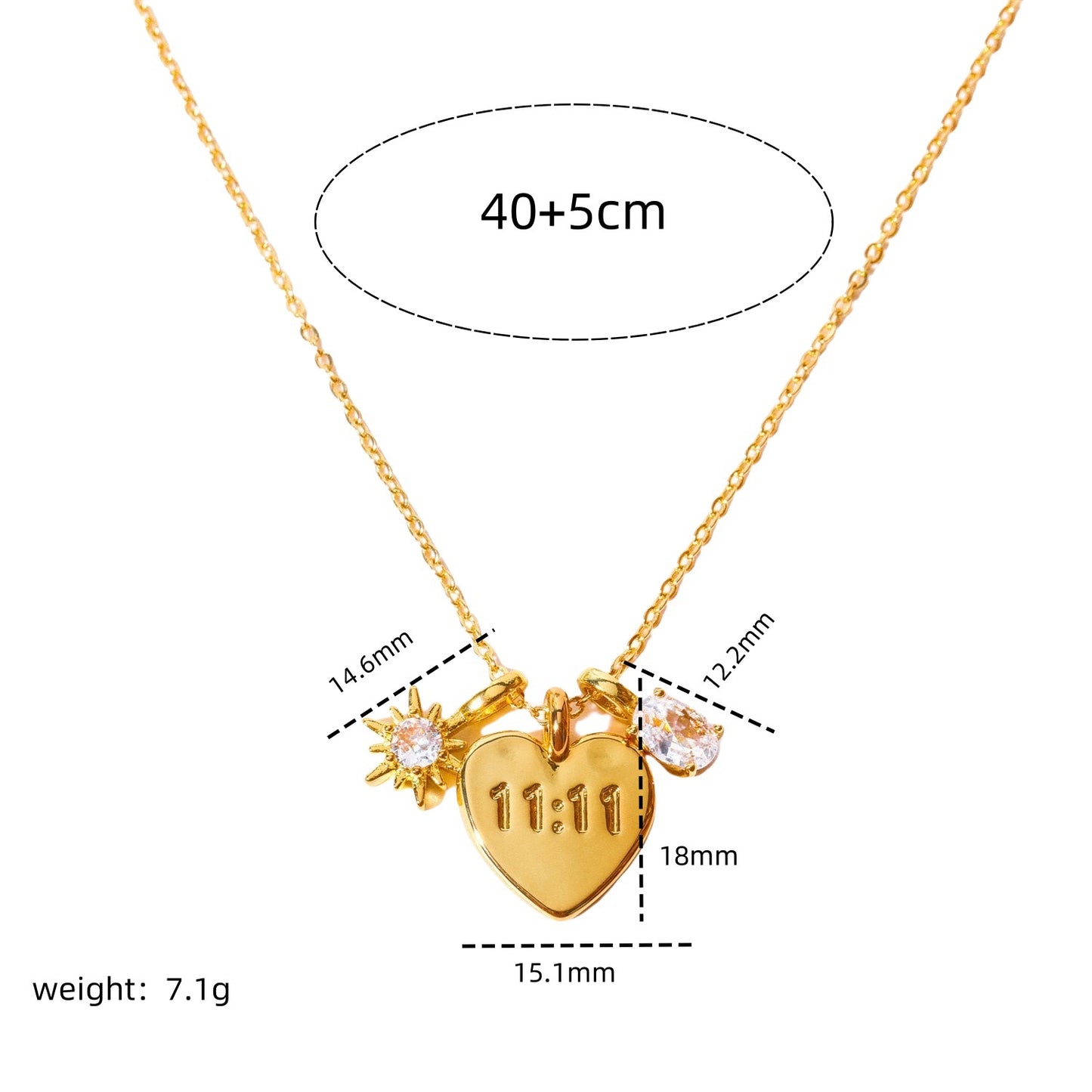 Mother's Day Necklace Ins Wind Letter Mom Zircon Mama Necklace Love Pendant Color Retention