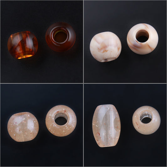 Clothing Hardware Accessories Beads DIY Luggage Decoration Clothing Accessories Bracelet Handmade Round Special-shaped Colored Beads