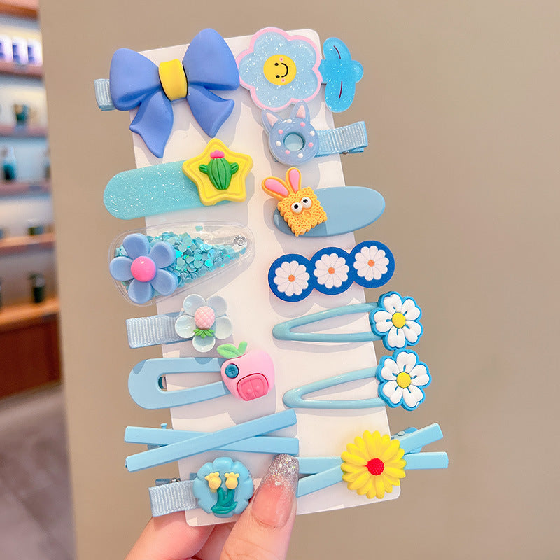 Children's Korean Version Baby Hairpin Cute Cartoon Hairpin