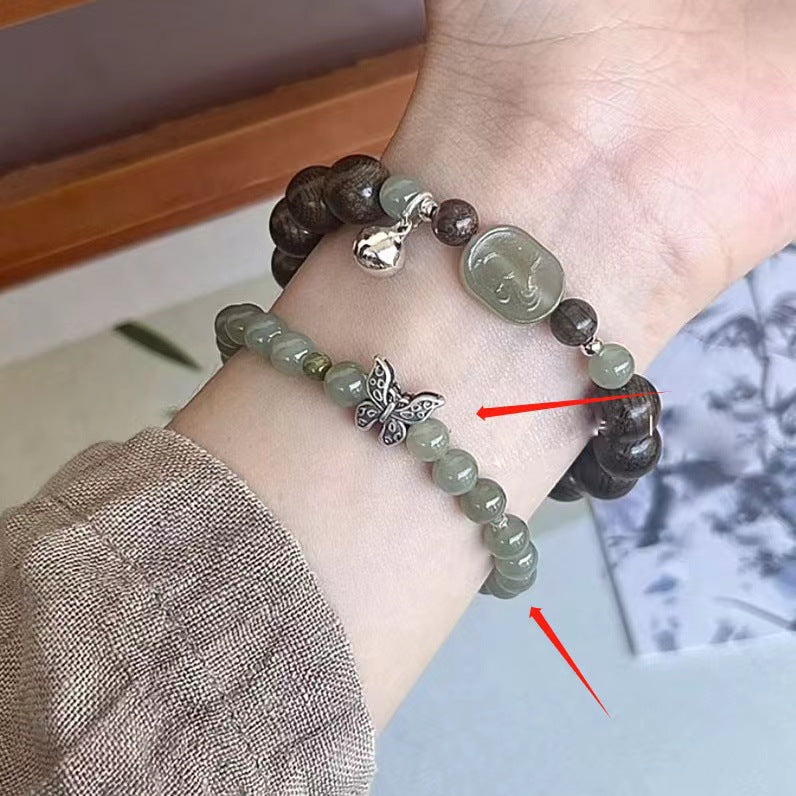 Gypsy Star~ Double-layer Stacked Pearl Bracelet for Women's Niche Light Luxury Temperament Exquisite and Versatile Jewelry