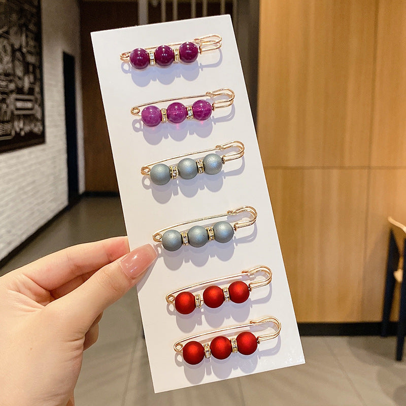Jeans Waistband Reduced Waist Buckle Brooch Women's Skirt Tightened Waist Artifact Pin Fixed Anti-light Buckle Button