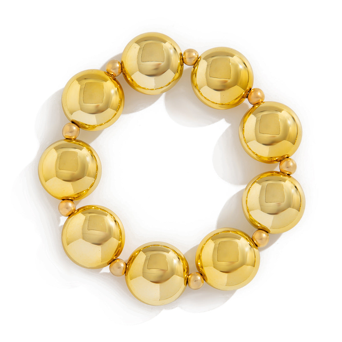 Glossy Geometric Bracelet Bracelet CCB Personalized Baroque Irregular Ladies Jewelry
